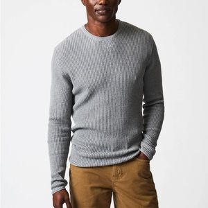 Billy Reid Mini Waffle Crew Size Medium